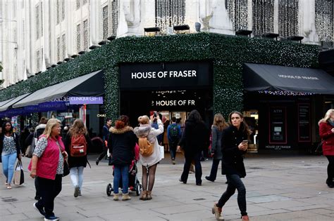 house of fraser online trading.